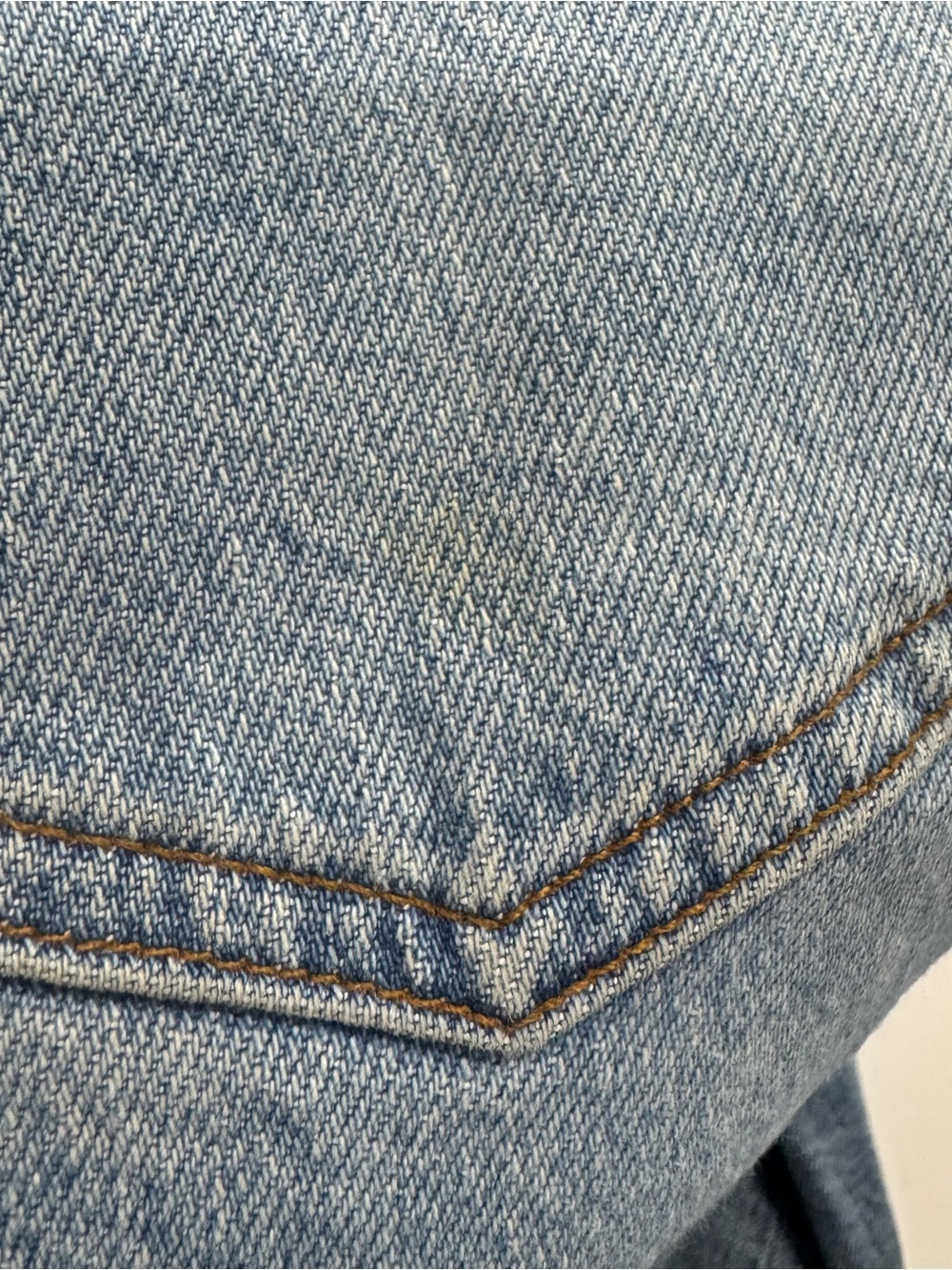 AYR Classic Straight Leg Light Wash Distressed Denim Jeans Size 27 Short - Picture 10 of 10